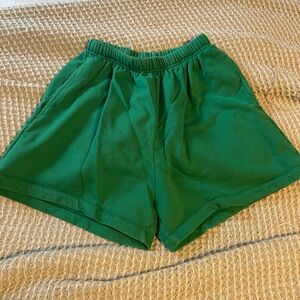 Daily drills sweat shorts - Kelly green